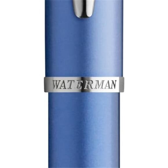 Waterman Allure Fountain Pen Blue Lacquer Fine Nib Blue Ink Gift Box - Picture 15 of 16